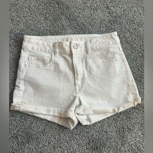 American Eagle Outfitters White Jean Shorts